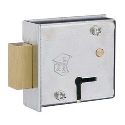 ROSS SAFE LOCK 102-NCUL L/COVER DUAL KEYWAY UP & LH