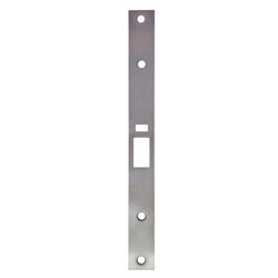 BDS Extended Face Plate for Lockwood Synergy 3592 Short Backset Lock Timber Fix 260x25x3mm - FP3592