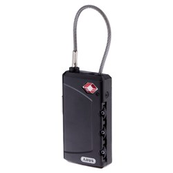 ABUS P/LOCK 148TSA/30 DP with FLEXIBLE STEEL CABLE