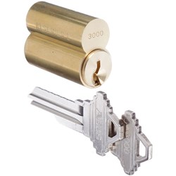 ABUS CORE ASSY 83 SERIES &quot;Z&quot; 0-BITTED SCHLAGE 