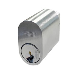Abus 570 Cylinder Keyed to Fire Brigade 003 with X Cam with 1 key Satin Chrome