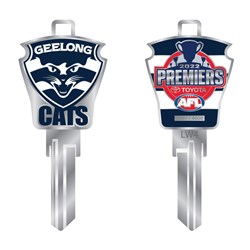 CMS LW4 Key Blank AFL Premiers 2022 Geelong Cats