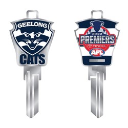 CMS TE2 Key Blank AFL Premiers 2022 Geelong Cats