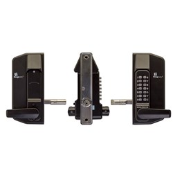 Borg Mechanical Digital Gate Lock with Anti Climb Case Lever and Easicode Pro Marine Grade Black - BL3400MGPROECP