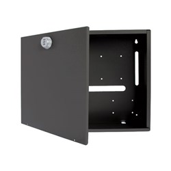 CS Metal Housing to suit EVO2/4, Inc 3 Wheel Combo Lock, Black, 300x320x100