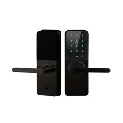 DAHUA BLE Digital Smart Lock, Pin Code, RFID Tag and BLE App functions. Matte Black finish