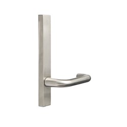 Dormakaba Furniture Narrow Square End Plate Concealed Fix with Noosa Lever SSS - 6405/30 SSS
