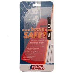 Door Shield Security Door Lock Protector Lock Mounting Plastic Clear - 3135501