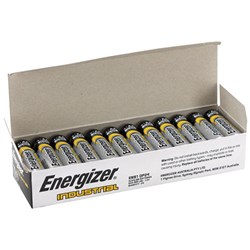 Energizer AA Battery 1.5V Industrial Alkaline Bulk Pack of 24 - E300644000