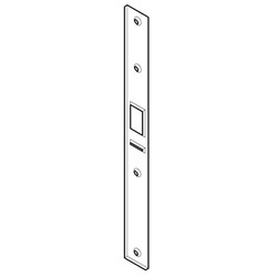 BDS Extended Face Plate for dormakaba MS2602 Lock 260x25x3mm - FPMS2EXT