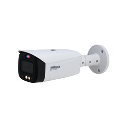 Dahua WizSense Series 6MP TiOC 2.0 Active Deterrence Bullet Network Camera with 2.8mm Fixed Lens, IP67 - DH-IPC-HFW3649T1-AS-PV-ANZ