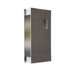 BDS Lock Box to suit Lockwood 3572 Cylinder Hole for 40mm Wide Gate 60mm Backset 92x175x40mm - LB3A