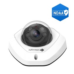Milesight AI Mini Series 5MP Mini Dome Network Camera with 2.8mm Fixed Lens, NDAA Compliant, IP67 and IK10 - MS-C5373-PD