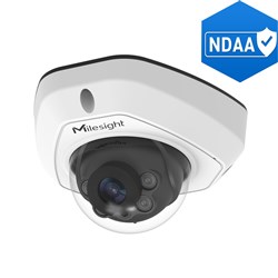 Milesight AI Mini Series 5MP Mini Dome Network Camera with 6mm Fixed Lens, NDAA Compliant, IP67 and IK10 - MS-C5373-PD/6