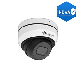 Milesight AI Mini Series 5MP Mini Dome Network Camera with Junction Box and 2.8mm Fixed Lens, NDAA Compliant, IP67 and IK10 - MS-C5375-PD/J