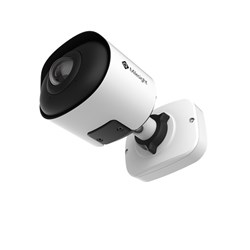 Milesight AI Panoramic Series 8MP 180-Degree Mini Bullet Network Camera with 1.68mm Fixed Lens, IP67 and IK10 - MS-C8165-PA