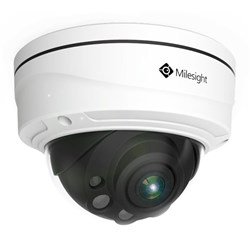 Milesight AI Pro Series 8MP Dome Network Camera with 2.7-13.5mm Varifocal P-Iris Lens, IP67 and IK10 - MS-C8172-FIPC