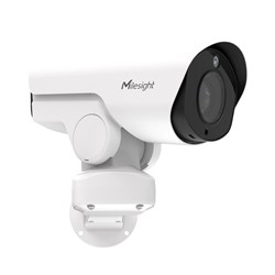 Milesight AI PTZ Series 8MP Mini Bullet Plus Network Camera with 5x Optical Zoom,  Auto-Tracking, IP66 - MS-C8267-X5PC
