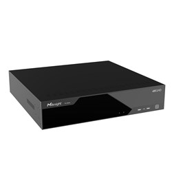 Milesight 32 Ch 8000 series NVR, VCA, 8HDD, 4K, 320mbps, (No HDD's) support video content Analysis, ANPR , N+1 hot spare (MS-N8032-G)