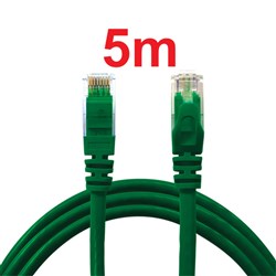 Neptune Cat6 Patch Lead, 5m, Green