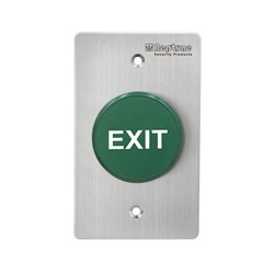 Neptune Press to Exit,ANSI,IP65,NO/NC/C,1.7mm SS,Flat EXIT,Grn