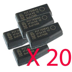 BDS TRANSPONDER CHIP ONLY ID46 PCF7936. PACK OF 20