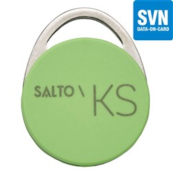 SALTO KS & SVN compatible Tags Green, Pkt = 5