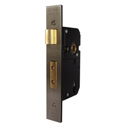 PROTECTOR 757 Series 5 Lever Mortice Sash Lock Pitch 57mm Backset 45mm Satin Stainless Steel - 795-2.5-SSF