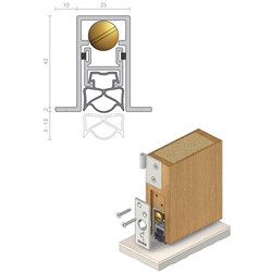 RAVEN DOOR SEAL RP70SIx1067MM  CA