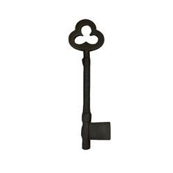 RST Malleable Iron Cast Key Blank for Church Door 35mm - TS6862