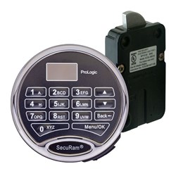 SECURAM PRO-LOGIC L22/EL0601 SAFE LOCK SWING BOLT COMPLETE