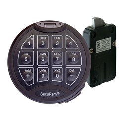 SECURAM SCANLOGIC 0601 SAFE LOCK SWING BOLT COMPLETE (BIOMETRIC)