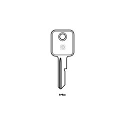 Silca GM2 Key Blank for Buick, Cadillac, Chevrolet, GMC, Oldsmobile and Pontiac Cars