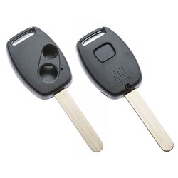 Silca Automotive Key and Remote Replacement Shell with TRP Holder for 2 Button Honda HON66 Profile HON66RS4