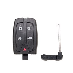 Silca Automotive Key and Remote Replacement Shell for Land Rover 5 Button HU188 Profile HU188RS11