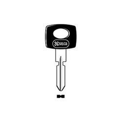 Silca HU39P Key Blank for Mercedes Cars Plastic Head