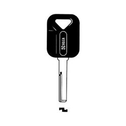 Silca HU56RP Key Blank for Mitsubishi, Smart, Volvo and White Cars Plastic Head