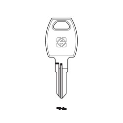 Silca RC28R Key Blank for Cyber Lock and Other Cylinders