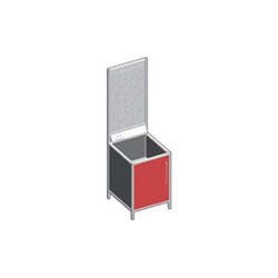 SILCA POINT STORAGE UNIT LH OPENING DOOR + PEGBOARD