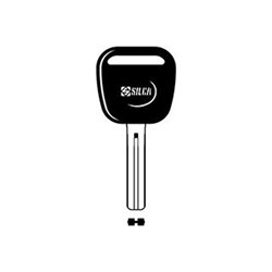 Silca TOY48P Key Blank for Toyota Cars Plastic Head