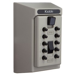 Kidde 001361 S5 Keysafe with Pushbutton Combination and 5 Key Capacity in Clay