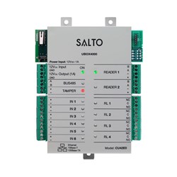 SALTO UBOX4000 Compact solution updater kit based on a SALTO Controller Mullian Black BLE Mifare Wall Reader