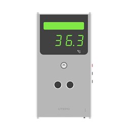 Utepo Touch Free Standalone Doorbell with Visual Temp Readout and Audio Feedback