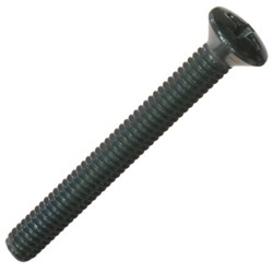 Whitco Connecting Screw for Furniture with Countersunk Raised Head 38mm x 8/32&quot; Steel - S0