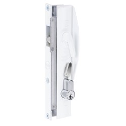 Yale Quattro Sliding Security Door Lock No Cylinder White - Y8103WH