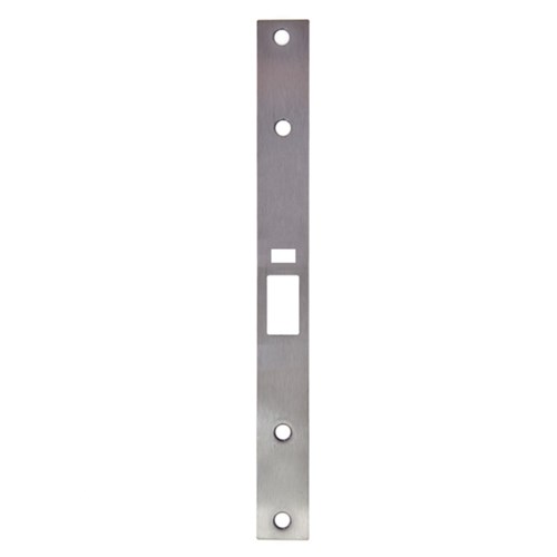 BDS Extended Face Plate for Lockwood Synergy 3592 Short Backset Lock Timber Fix 260x25x3mm - FP3592