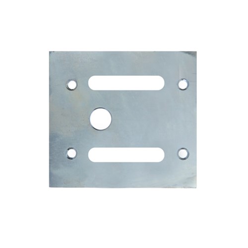 BDS SAFE LOCK MOUNT PLATE for S&G FOOTPRINT (WELD ON) 85mm x 75mm x 6mm THICK