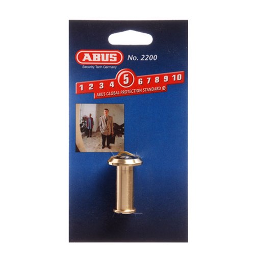 ABUS DOOR VIEWER 2200 GLD carded