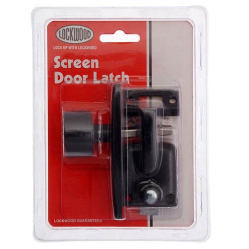 LOCKWOOD SCR DOOR CATCH 300-4 BRN DP