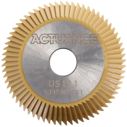 Actuance Helvetica Milling Cutter for US101 Key Machine in Hard Plated HSS - M42
